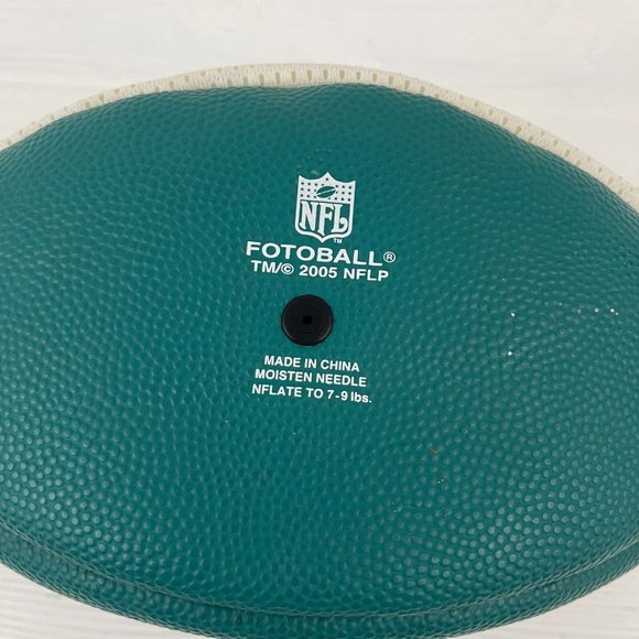 Miami Dolphins Collectible NFL Football Ball Old Vintage Team Logo - Picture 6 of 11
